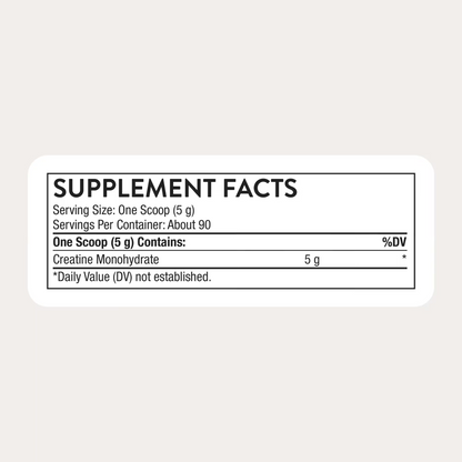 THORNE Creatine, Micronized Creatine Monohydrate Powder